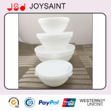 Wholesale White Exquisite Table Use Glassware Glass Bowl for Fruit and Food